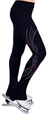 ny2 Sportswear Figure Skating Practice Pants with Spangles S114
