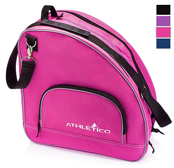 Athletico Ice & Inline Skate Bag - Premium Bag to Carry Ice Skates, Roller Skates, Inline Skates for Both Kids and Adults