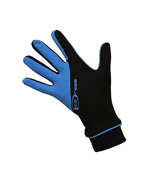 IceDress Two Color Thermal Figure Skating Gloves Sport