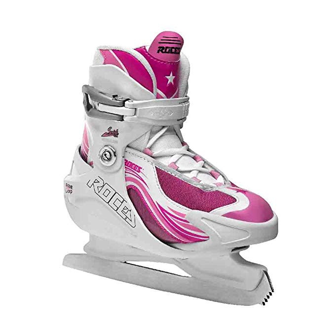 Roces Girl's Swish Ice Skate Size Adjustable 450630 00001