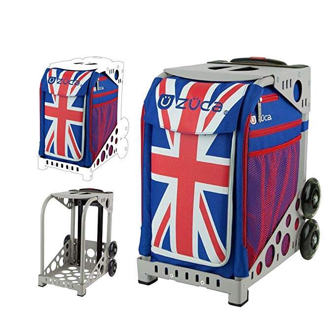 ZUCA Union Jack Sport Bag Only with Sport Frame (Gray)