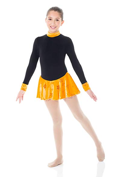 Mondor 4403 Polartec Long Sleeve Figure Skating Dress